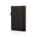 A5 notitieboek van papier (extra uitvoering), zwart