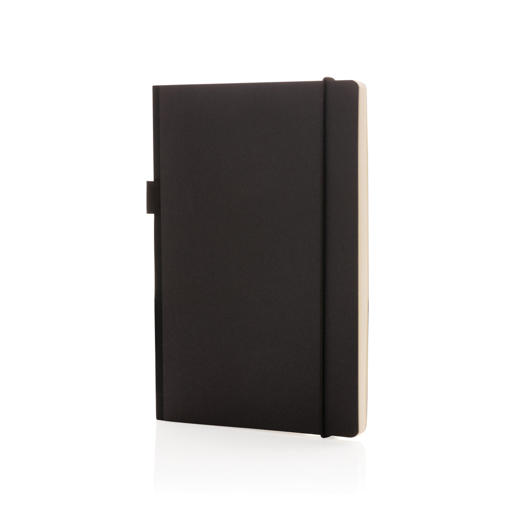 A5 notitieboek van papier (extra uitvoering), zwart