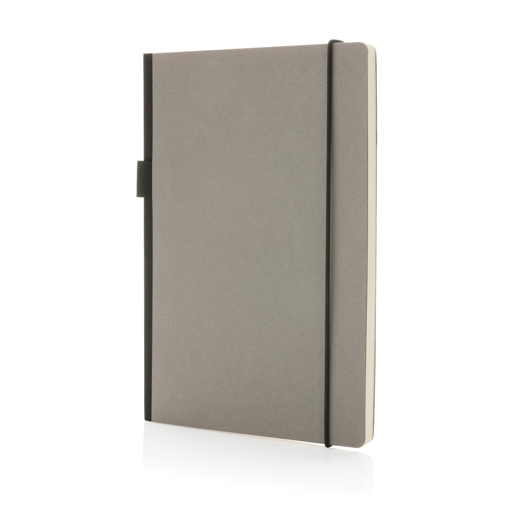 A5 notitieboek van papier (extra uitvoering), grijs