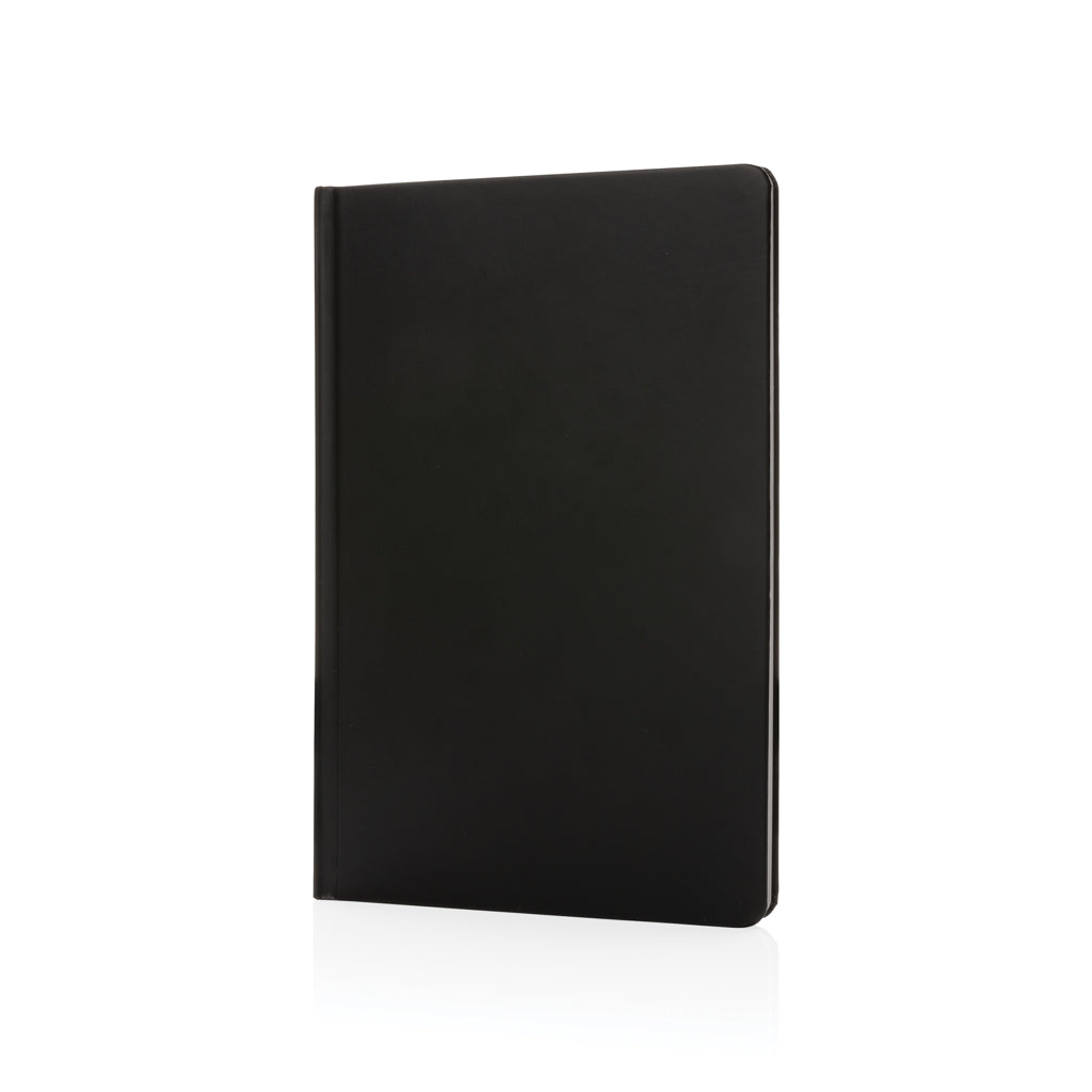 A5 notitieboek van steenpapier en papier, zwart