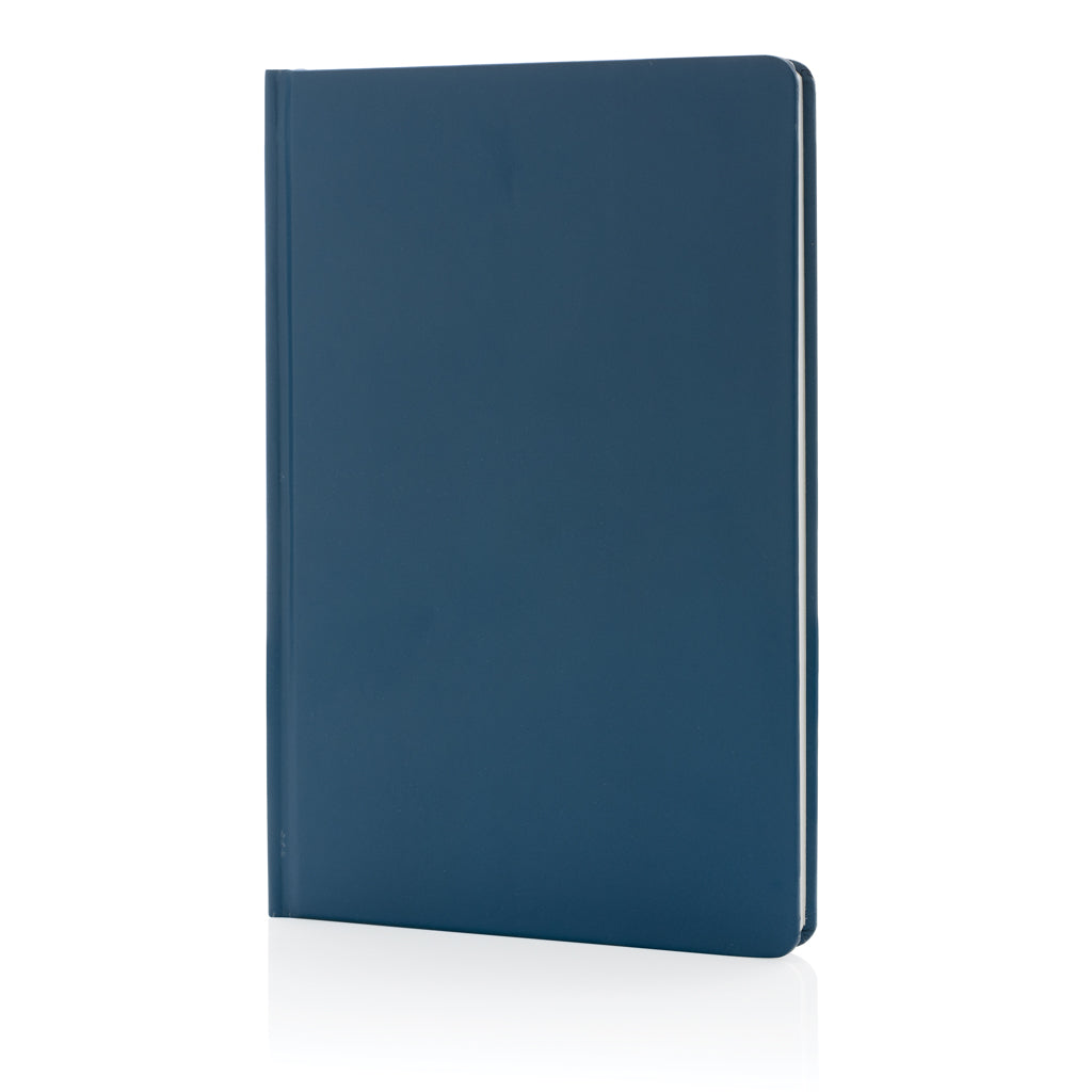 A5 notitieboek van steenpapier en papier, blauw