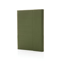 A4-portfolio van gerecycled PET en papier, groen