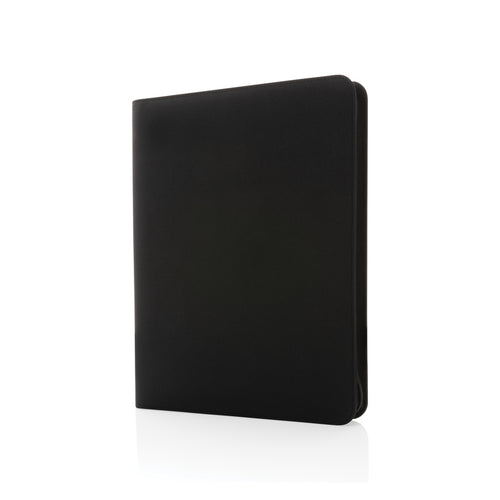 A4-portfolio met rits (extra uitvoering), zwart