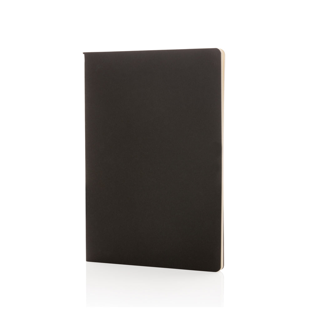 A5 notitieboek van papier (standaardmodel), zwart