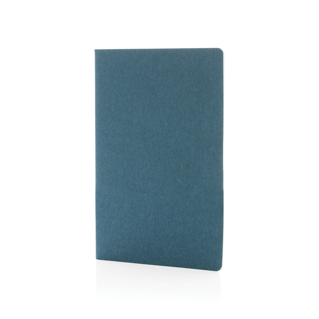 A5 notitieboek van papier (standaardmodel), blauw