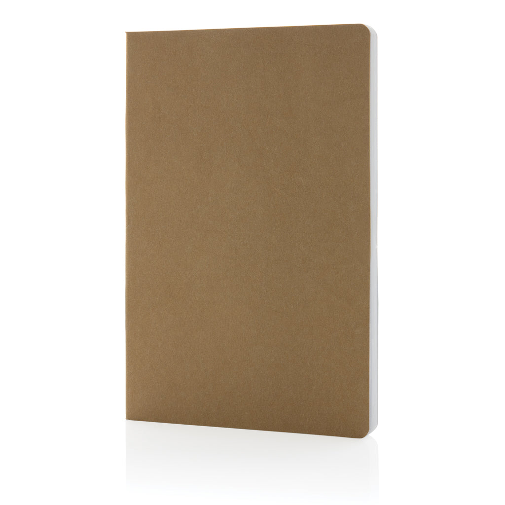 A5 notitieboek van papier (21 cm), bruin