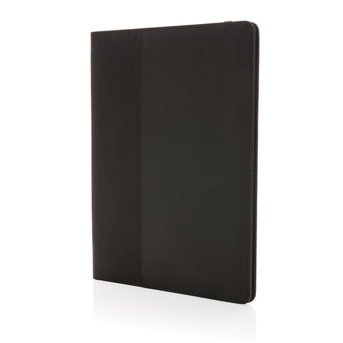 A4-portfolio van gerecycled PET en papier (32 cm), zwart