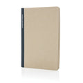 A5 notitieboek van suikerrietpapier, blauw