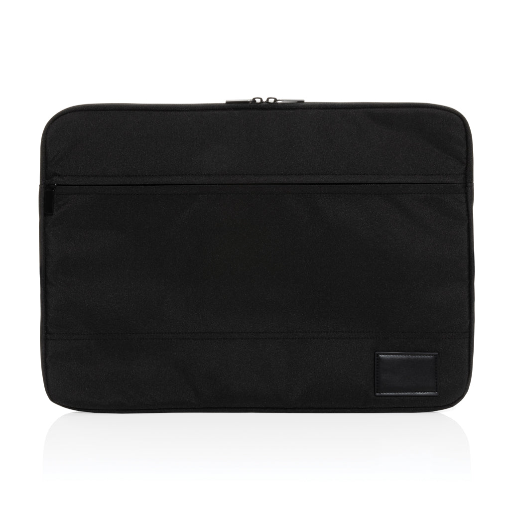 Laptophoes 15.6" van gerecycled PET en neopreen, zwart