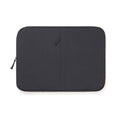 Laptophoes 15.6" van gerecycled nylon en gerecycled PET, zwart