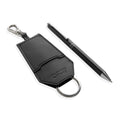 Sleutelorganizer en pen, set in geschenkdoos, zwart