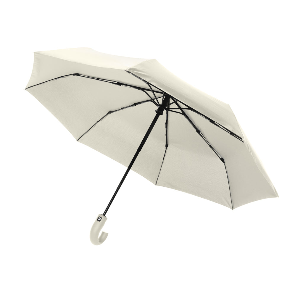 Opvouwbare paraplu 21'' met automatisch open én sluiten, beige