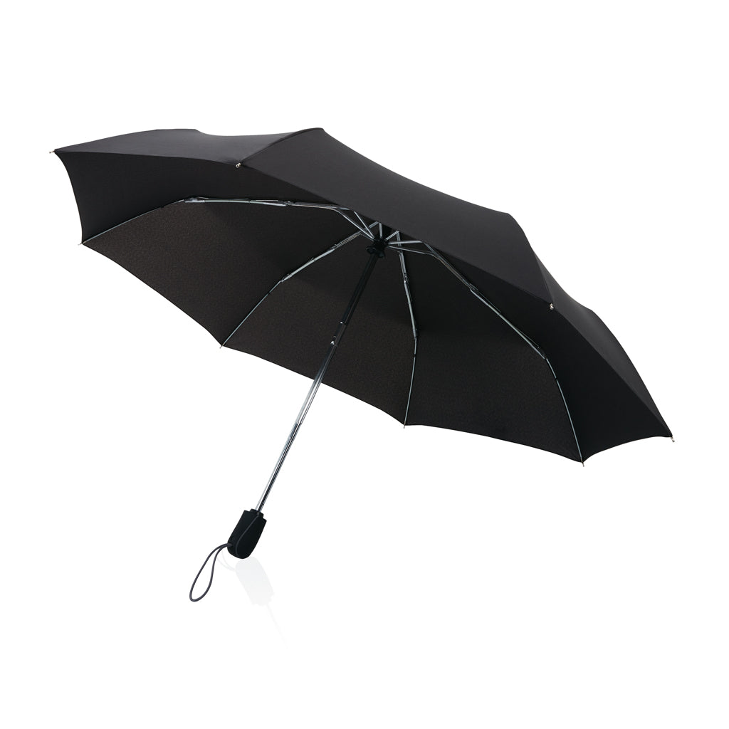 Automatische paraplu 21'' met etui, zwart
