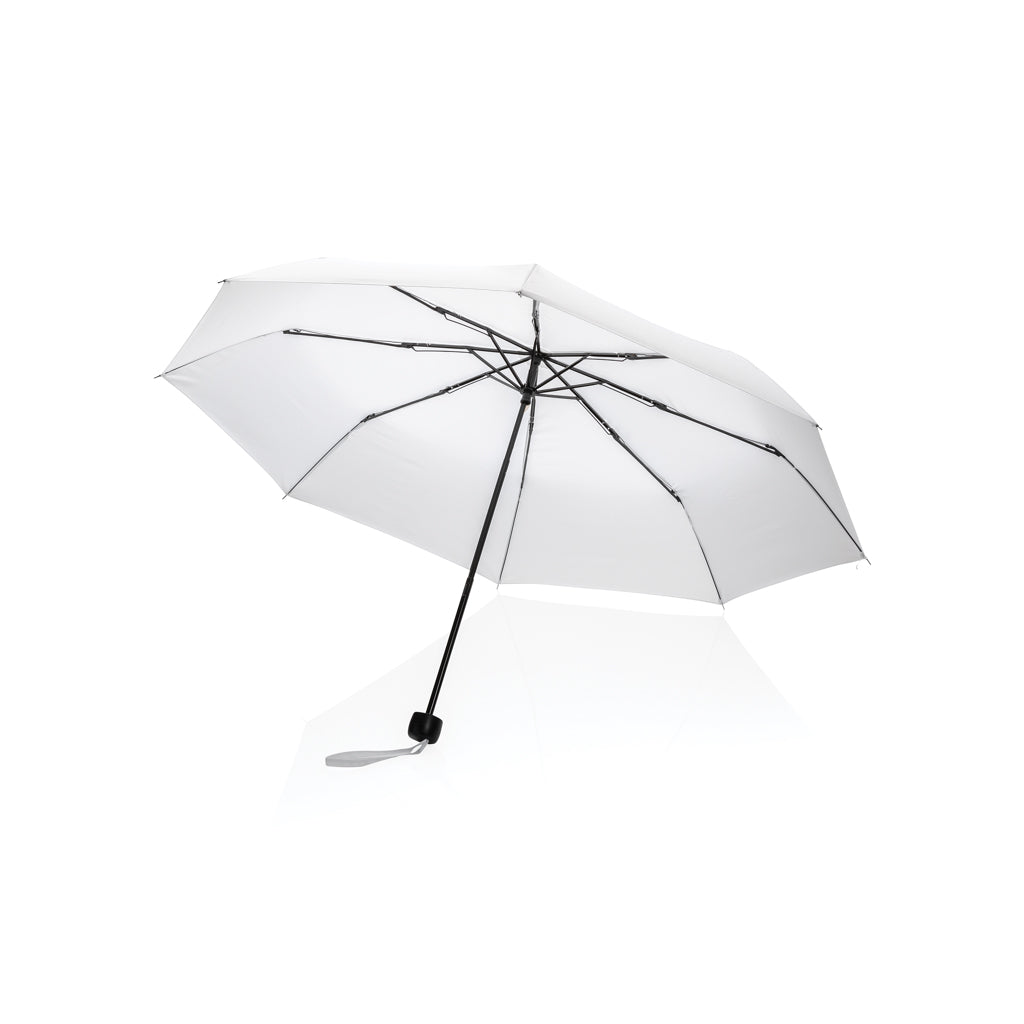 Mini-paraplu 20,5'' handmatig, 3 secties, wit