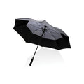 Stormbestendige paraplu 27'' tweekleurig, antraciet