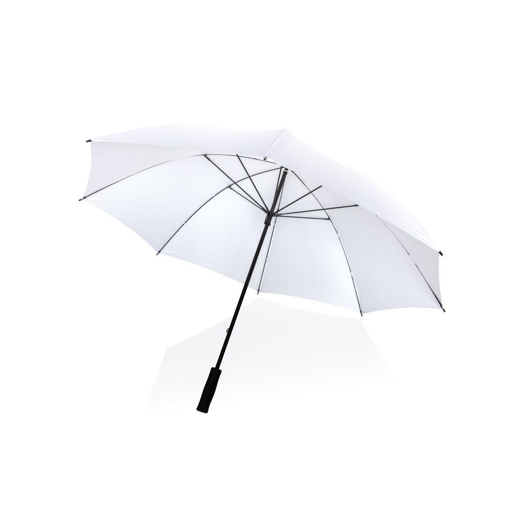 Stormbestendige paraplu 30'' met EVA-handgreep, wit