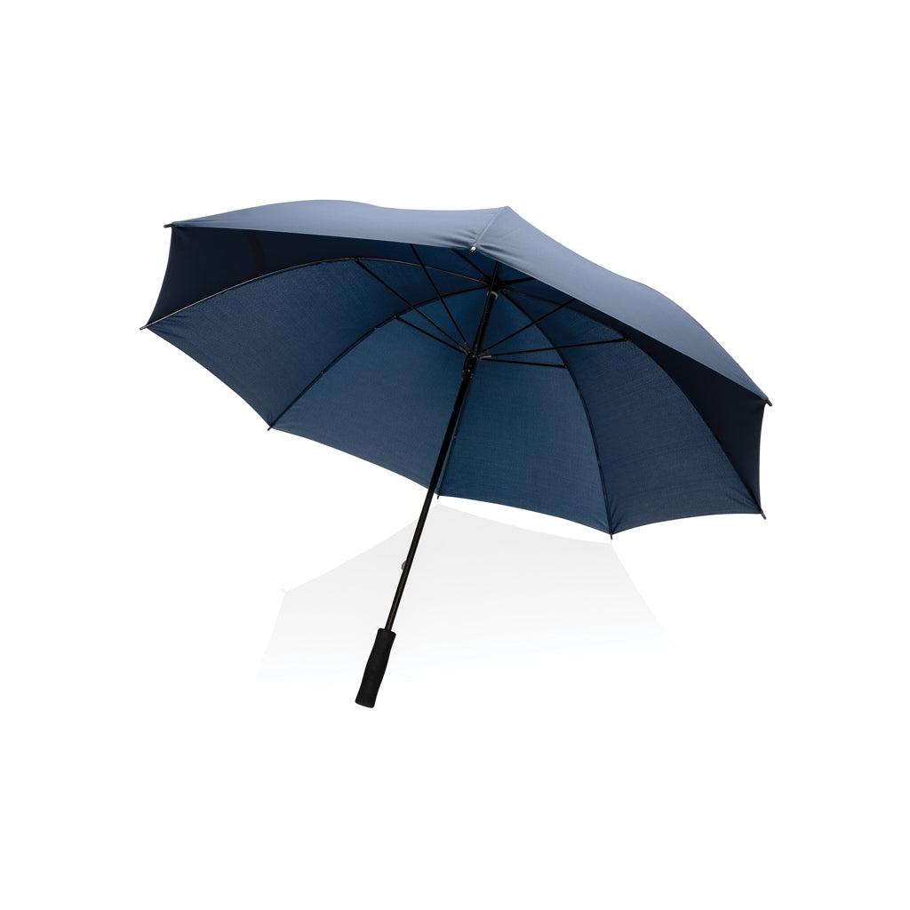 Stormbestendige paraplu 30'' met EVA-handgreep, donkerblauw