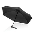Super mini-paraplu 19,5'' handmatig, 5 secties, zwart
