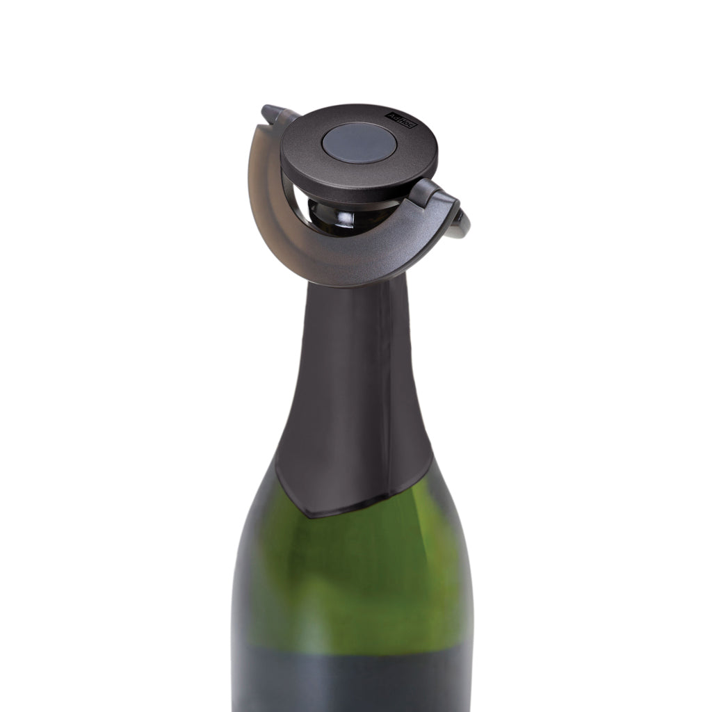 champagneafsluiter, zwart