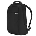Laptoprugzak met imitatiebont gevoerde sleeve, 16'', zwart