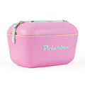 Retro koelbox 12L met schouderriem, bubble gum