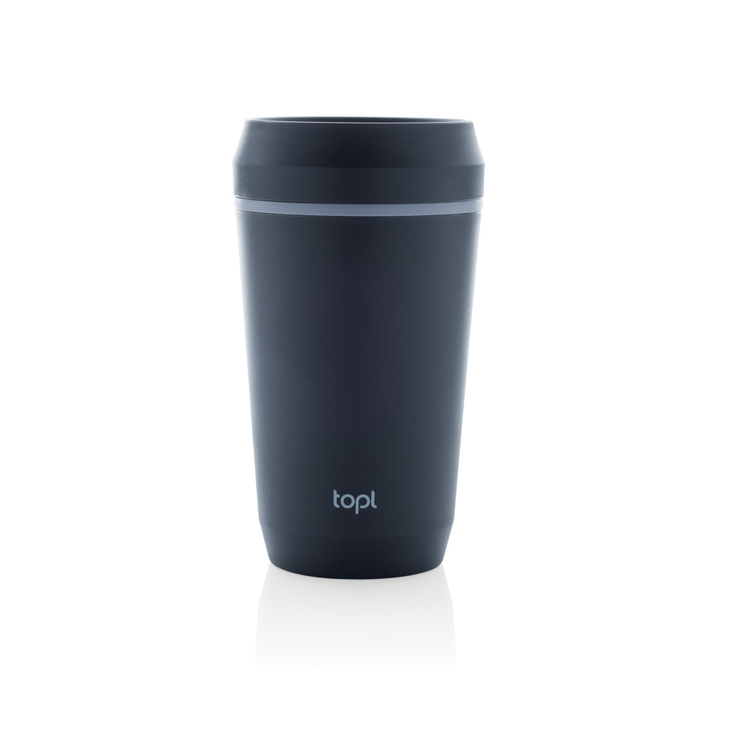Koffiebeker 354 ml met 360°-deksel, donkerblauw