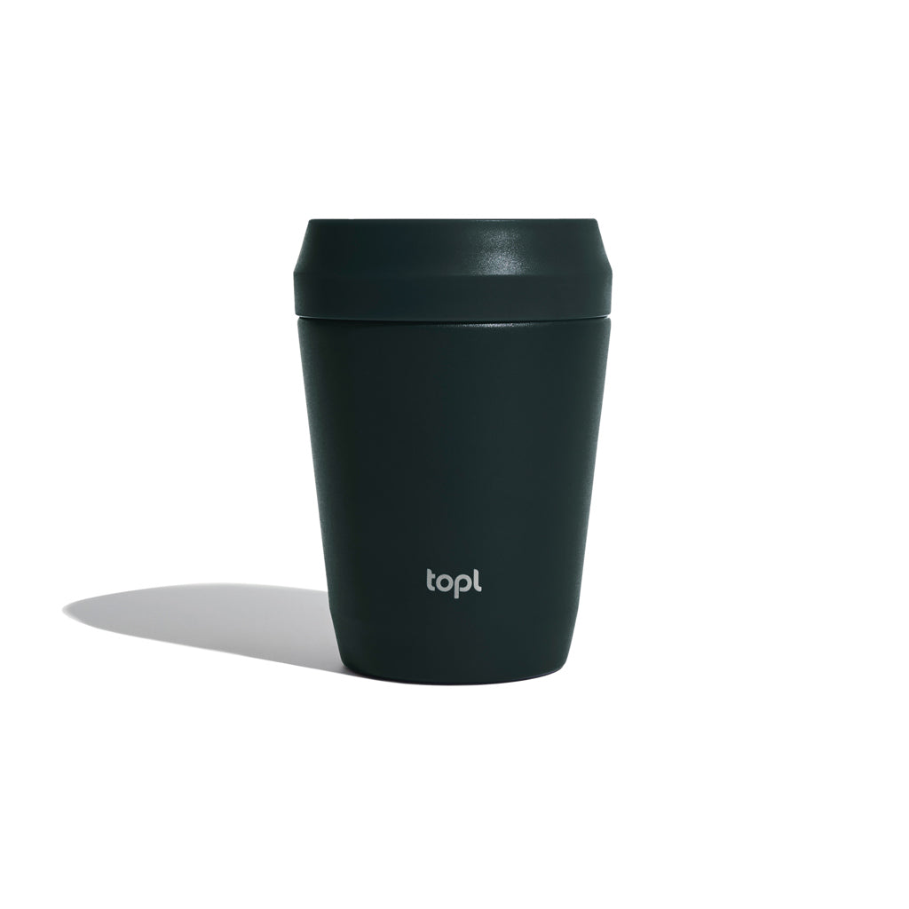 Koffiebeker 235 ml, vacuüm geïsoleerd RVS, grijs