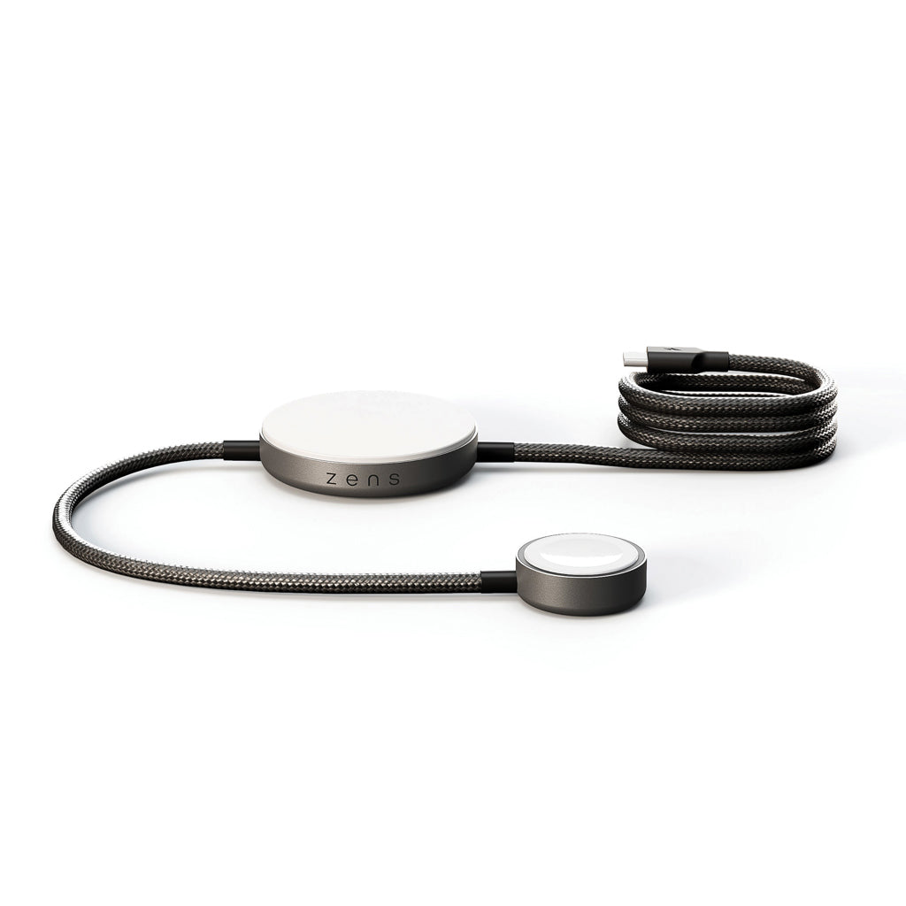 Draadloze oplaadkabel met Apple Watch-module, zwart
