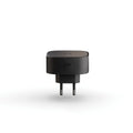 Draadloze oplaadadapter, compact, zwart