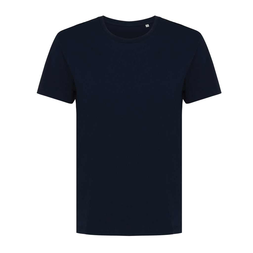 Dames T-shirt, gerecycled en biologisch katoen, donkerblauw