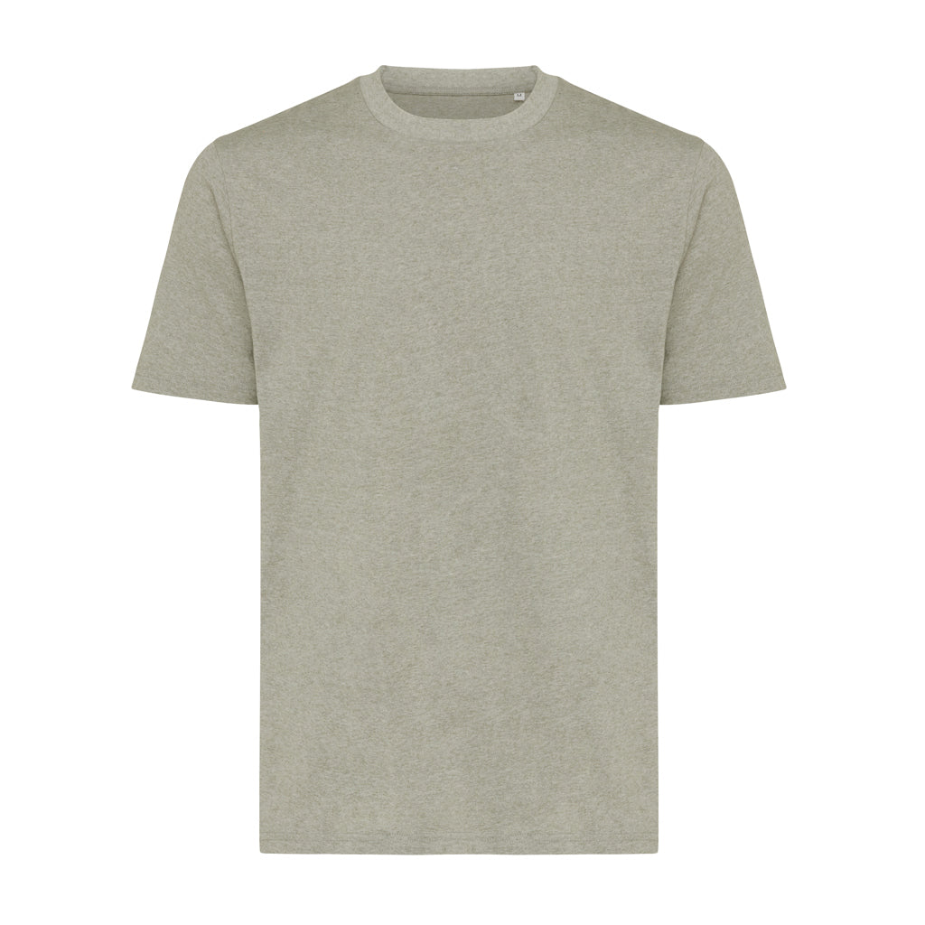 Unisex T-shirt lichtgewicht, gerecycled en biologisch katoen, light heather green