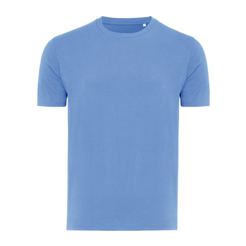 Unisex T-shirt lichtgewicht, gerecycled en biologisch katoen, moon blue