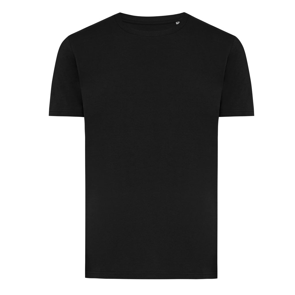 Unisex T-shirt classic fit, gerecycled en biologisch katoen, zwart