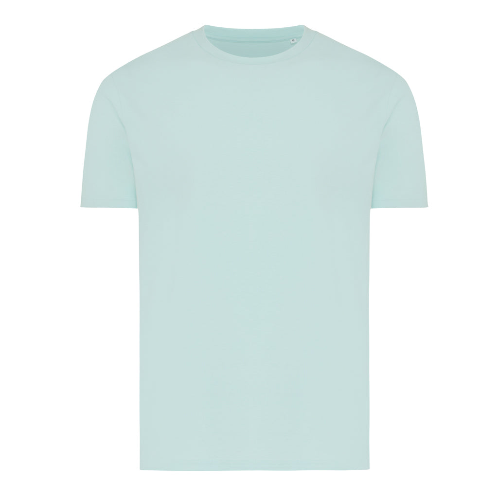 Unisex T-shirt classic fit, gerecycled en biologisch katoen, crushed mint