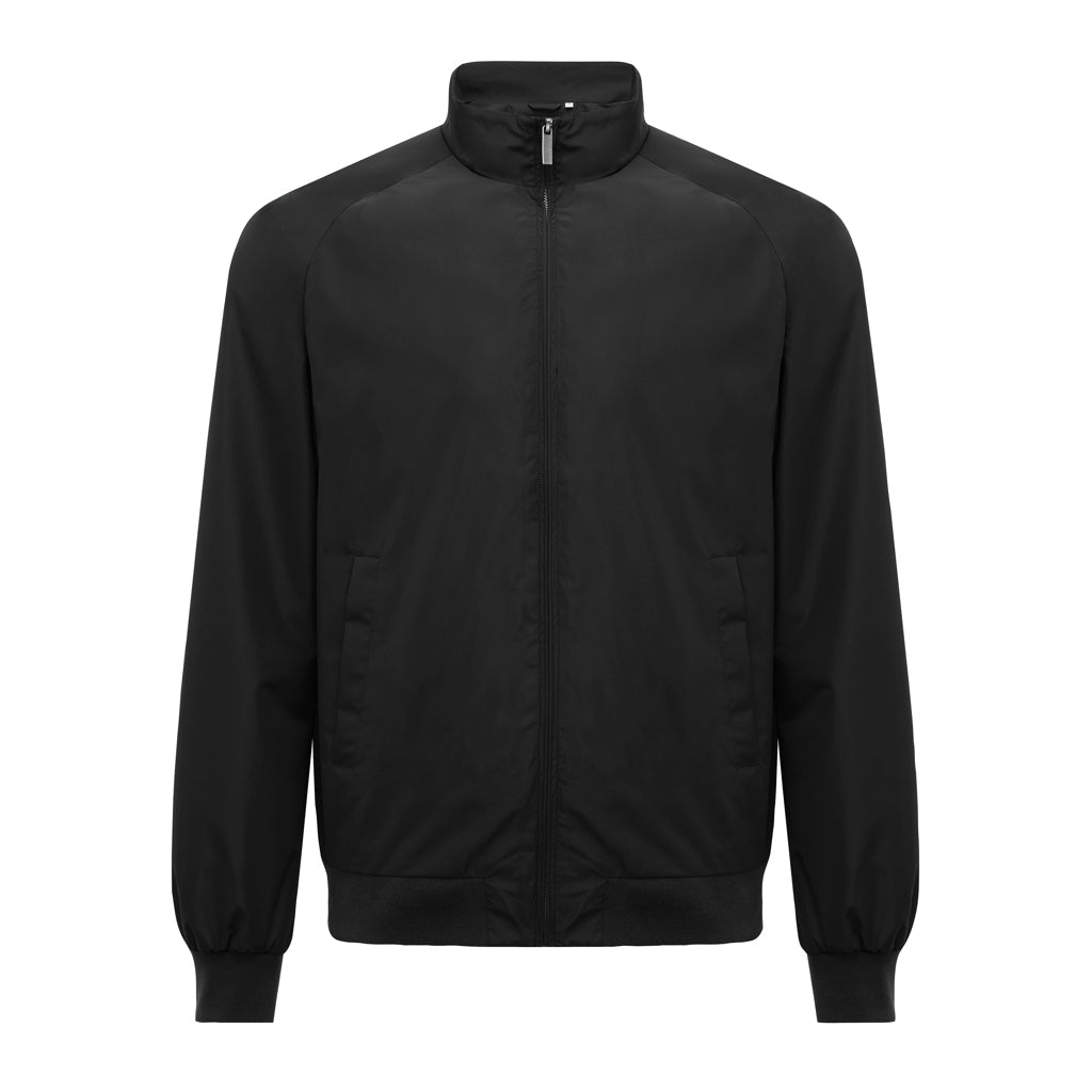 Unisex urban jas, waterdicht, gerecycled polyester, zwart