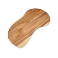Serveerplank van acaciahout, bruin
