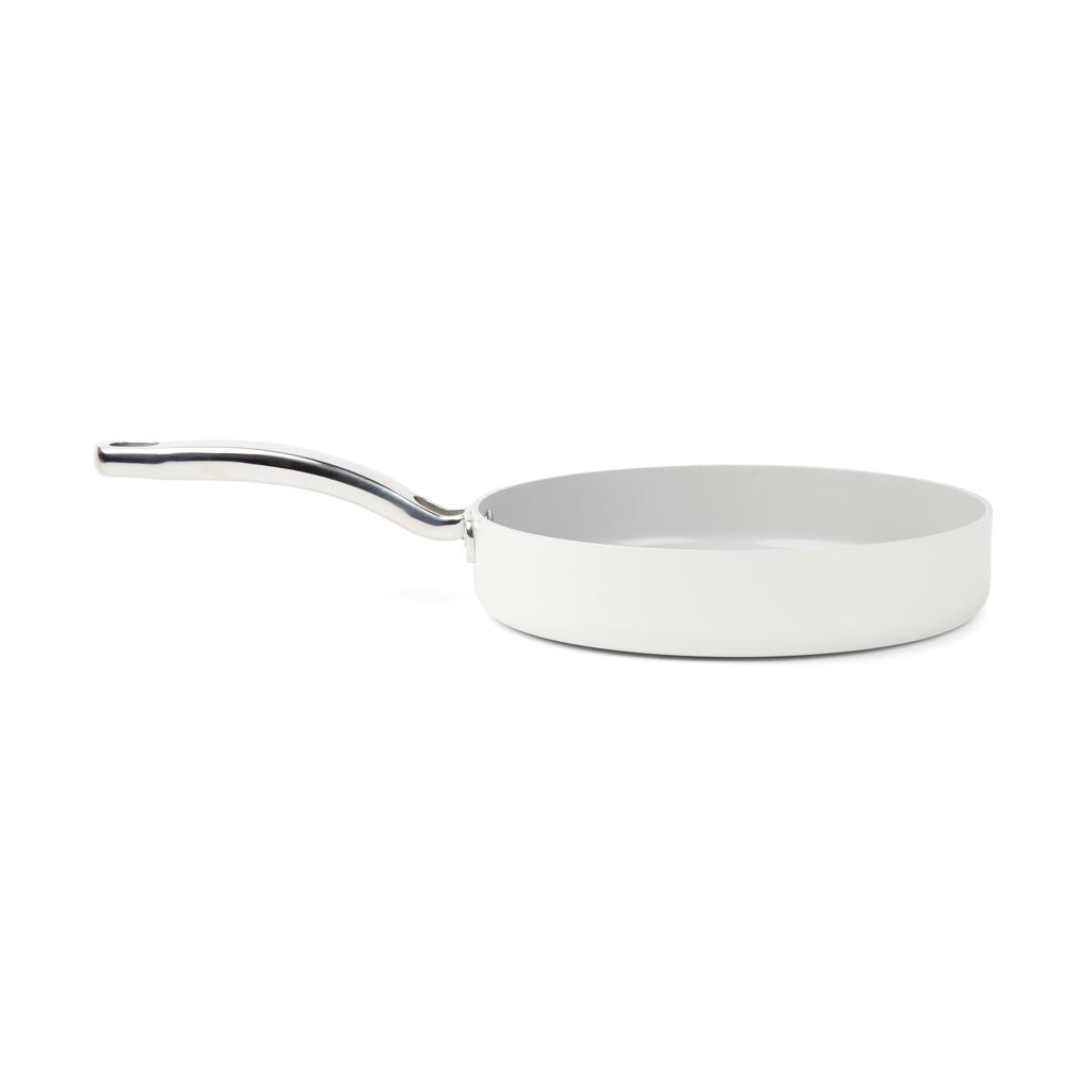 Koekenpan, gerecycled aluminium, beige