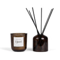 Kaars- en diffuserset, Noordse geur, blauw