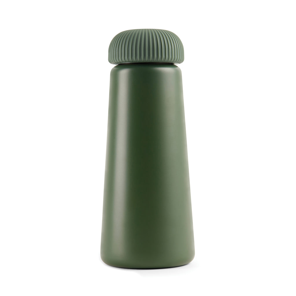 Vacuümfles 450 ml, gerecycled RVS, groen