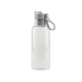 Waterfles 600 ml met drukknop, gerecycled PET, transparant