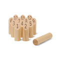 Mini nummerwerpspel, FSC-hout, bruin