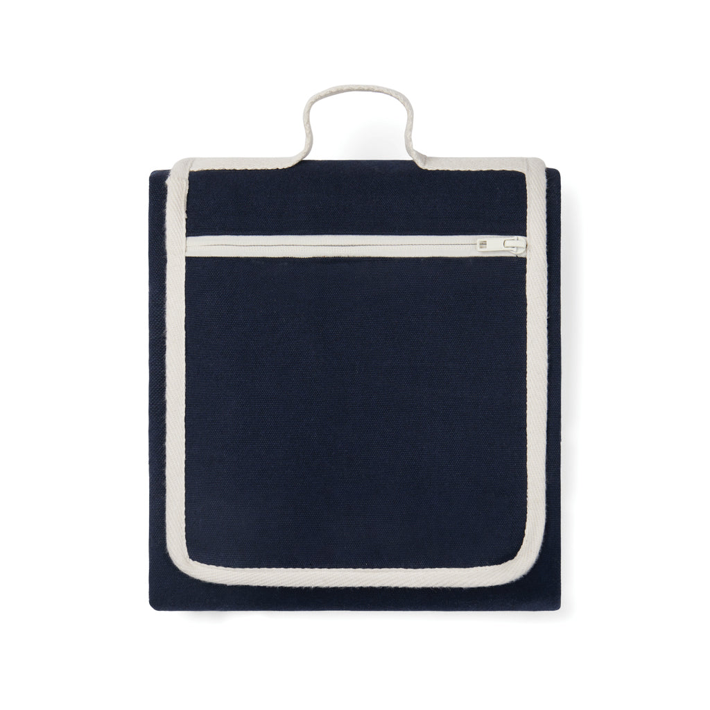 Picknickkleed met opbergzak, gerecycled canvas, blauw