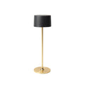Tafellamp met touch-schakelaar, gerecycled, goudkleurig