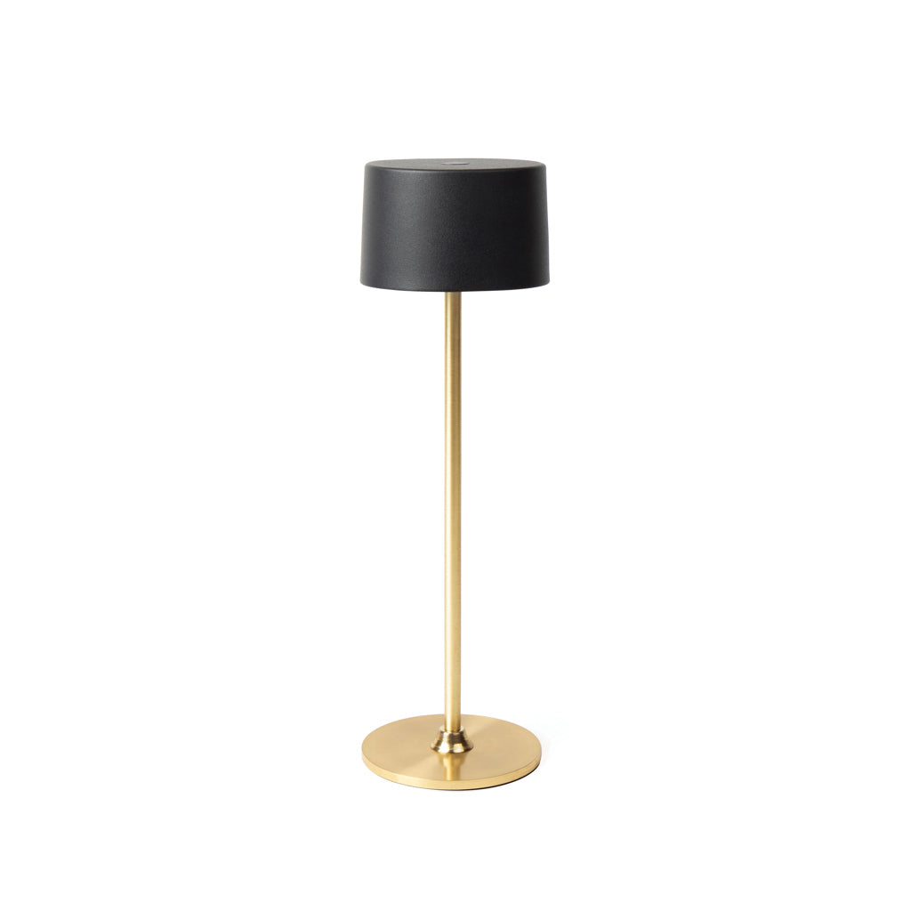Tafellamp met touch-schakelaar, gerecycled, goudkleurig