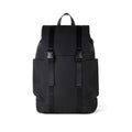 Rugzak 15 liter met trolleyband, gerecycled, zwart