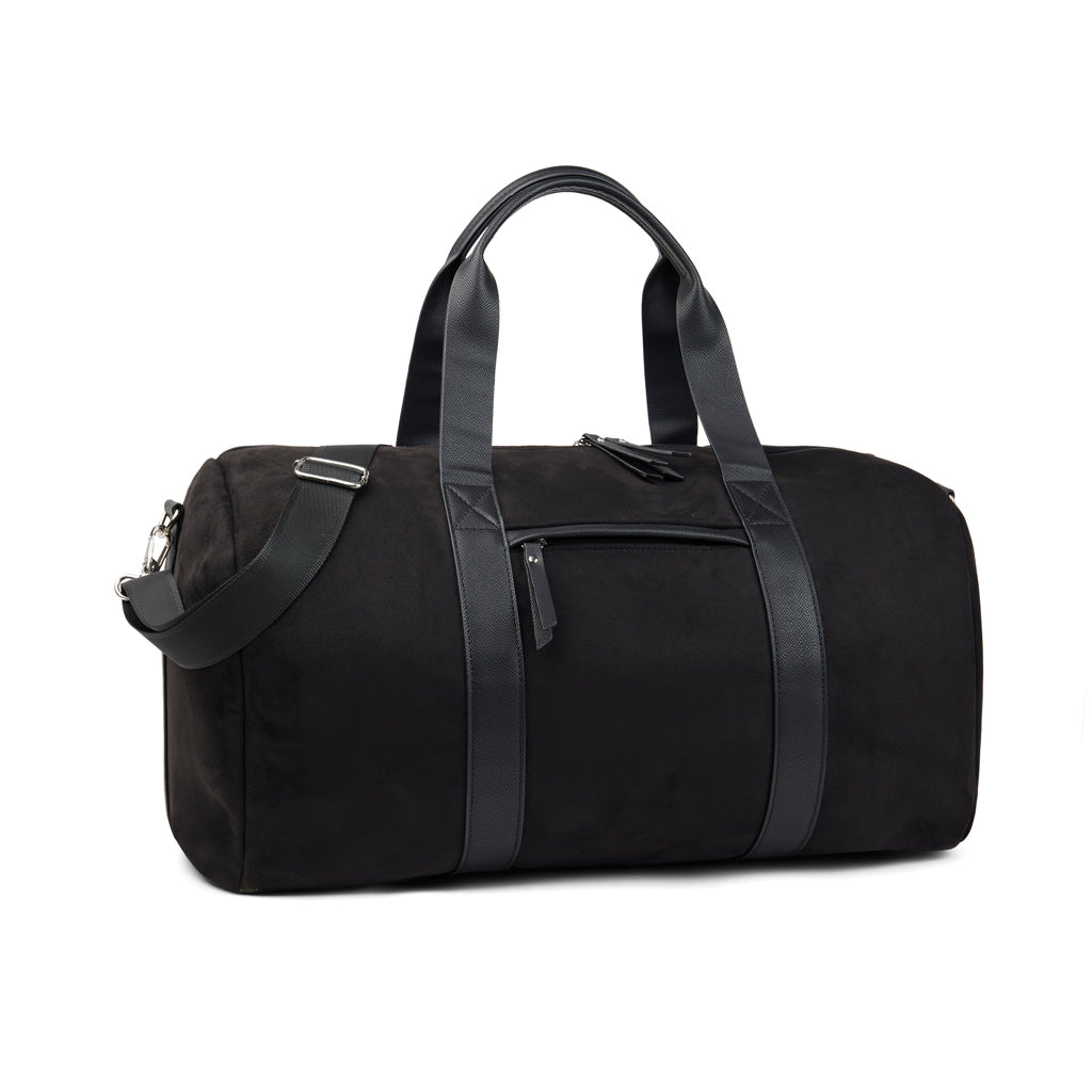 Weekendtas voor 2-3 dagen, gerecycled polyester, zwart