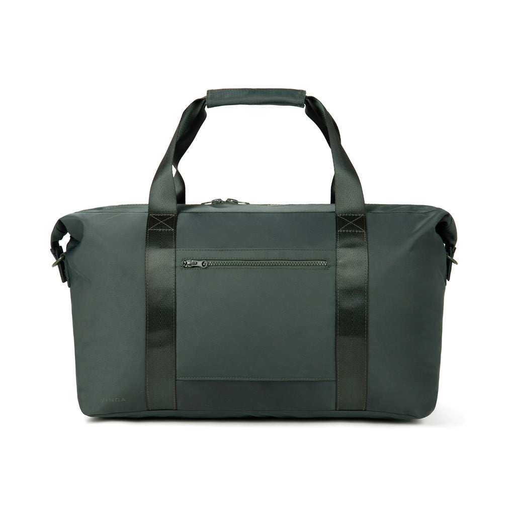 Weekendtas 36,5 liter, gerecycled polyester, groen