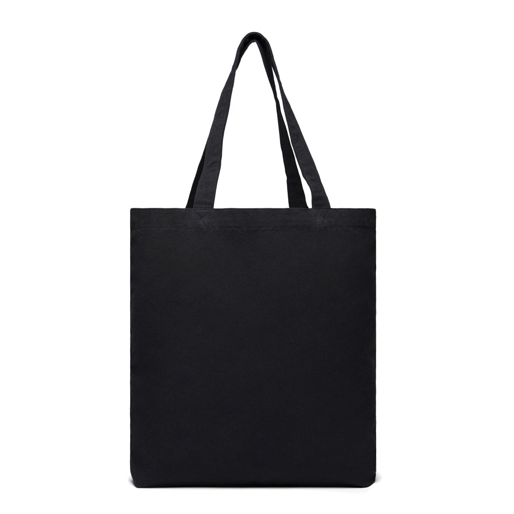 Draagtas van gerecycled canvas, 400 grams, zwart