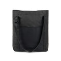 Opvouwbare draagtas, gerecycled polyester, zwart