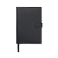 Notitieboek met magnetische sluiting, 160 pagina's, zwart